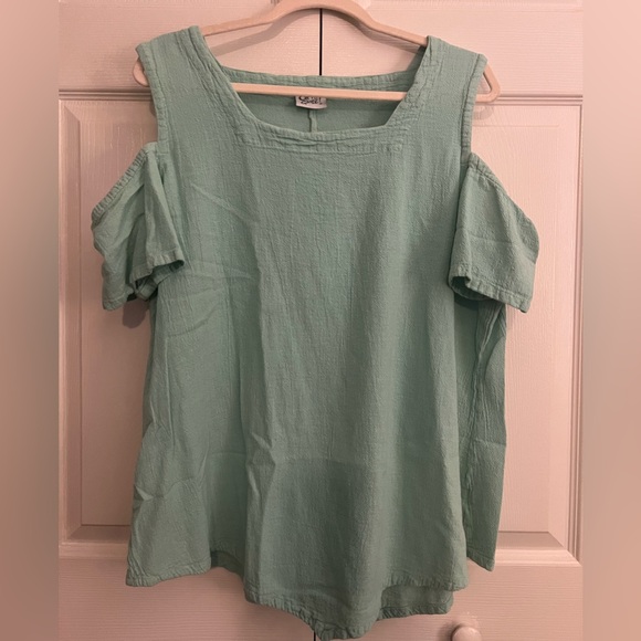 OH MY GAUZE! Preowned Dana Blouse Size 3 Mint - Picture 1 of 1